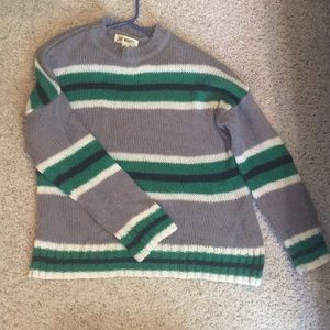 Green/grey sweater